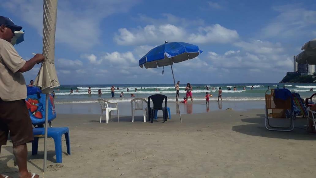 Apto Guaruja De Frente Para O Mar - Praia Asturias 외부 사진